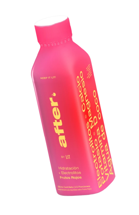 After by LIT Sabor Frutos Rojos - 500 ml