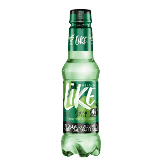 Aperitivo LIKE ICE COOLER Fresh apple botella - 300 ml