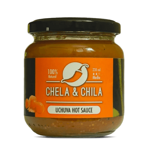 Salsa picante uchuva Chela y Chila -  211 ml