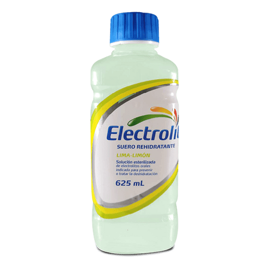 Suero rehidratante limón Electrolit - 625 ml.