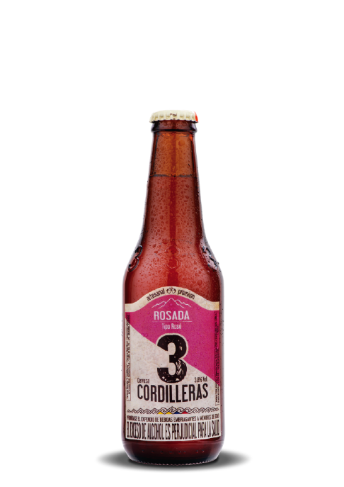 Cerveza Rose 3 Cordilleras Botella