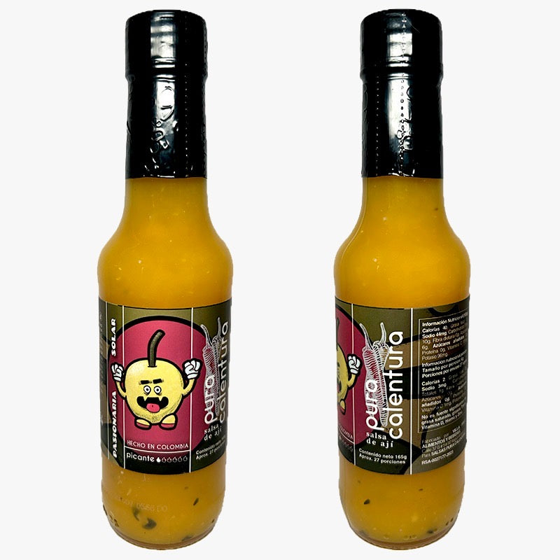 Pasionaria solar medio picosa Pura Calentura- 165 ml.