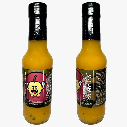 Pasionaria solar medio picosa Pura Calentura- 165 ml.