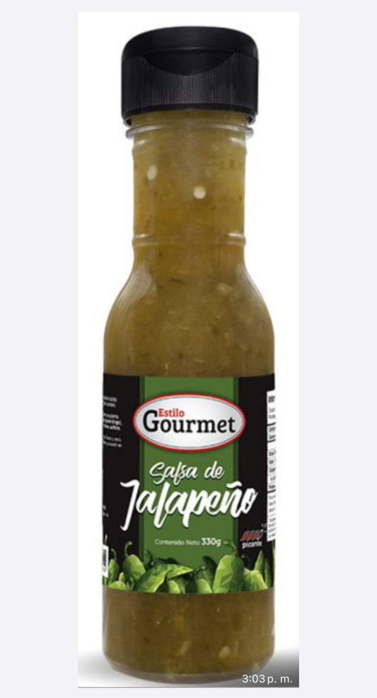 Salsa jalapeños 330 g