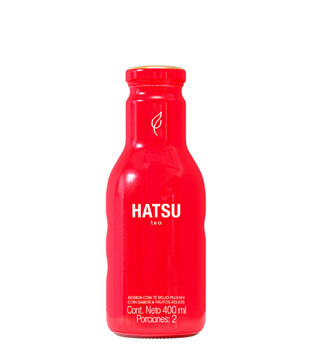 Hatsu té Rojo Sabor Té Rojo PU-ERH - 400mL