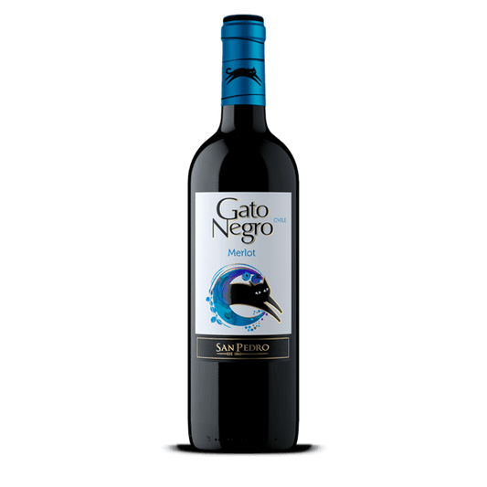 Vino tinto merlot Gato Negro Merlot 750 ml