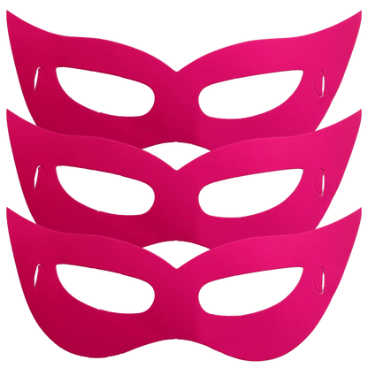 Antifaces de colores -  12 unds.