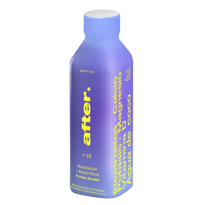 After by LIT Sabor Frutos Azules- 500 ml