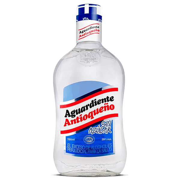 Aguardiente Antioqueño sin azúcar  – 750 ml