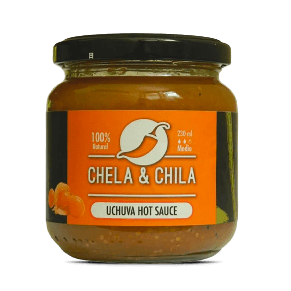 Salsa picante uchuva Chela y Chila -  211 ml