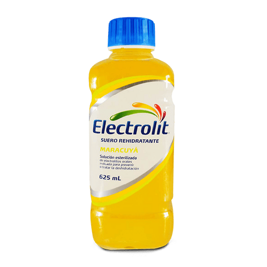 Suero rehidratante maracuya Electrolit - 625 ml.