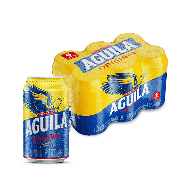 Cerveza Aguila Lata
