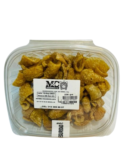 Chicharroncitos natural - 230 g - MYC