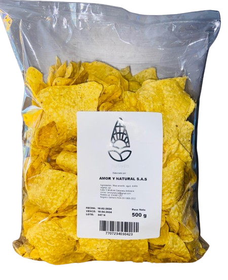 Nachos - 500 g - NUTIVOS