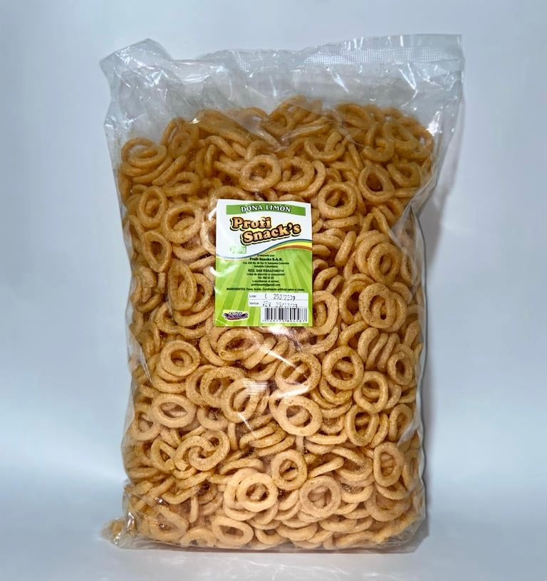 Donitas limón - 500 g - PROFISNACKS