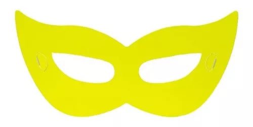 Antifaces de colores -  12 unds.