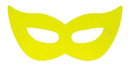 Antifaces de colores -  12 unds.