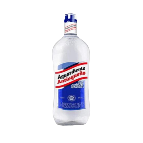 Aguardiente Antioqueño sin azúcar – 1 L