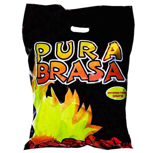 Carbón vegetal Pura Brasa - 5 k