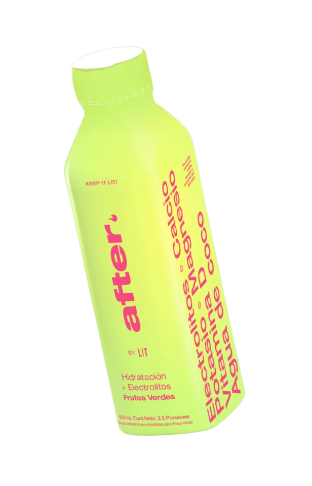 After by LIT Sabor Frutos Verdes - 500 ml