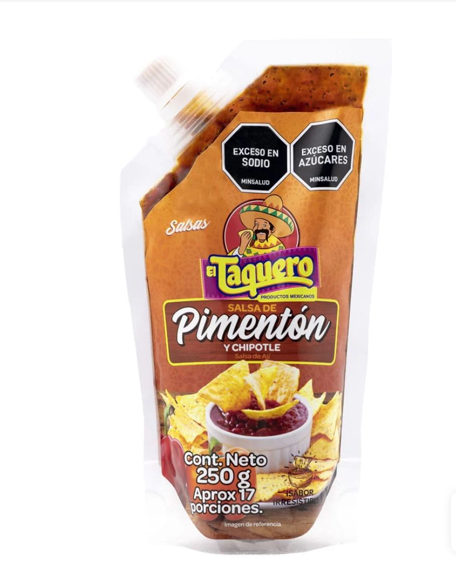 Salsa pimentón y chipote 250g