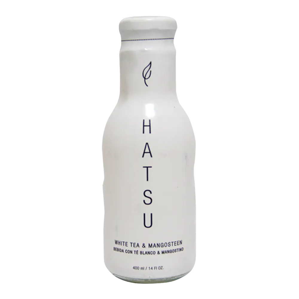 Hatsu té Blanco Sabor Té Blanco y mangostino - 400mL