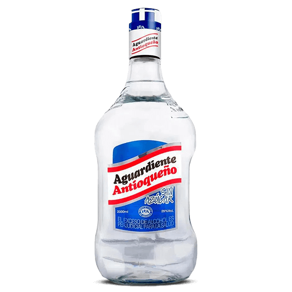 Aguardiente Antioqueño sin azúcar  – 2 L