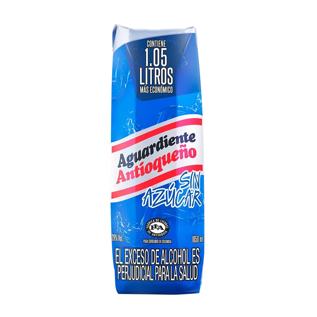 Aguardiente Antioqueño sin azúcar - 260 ml