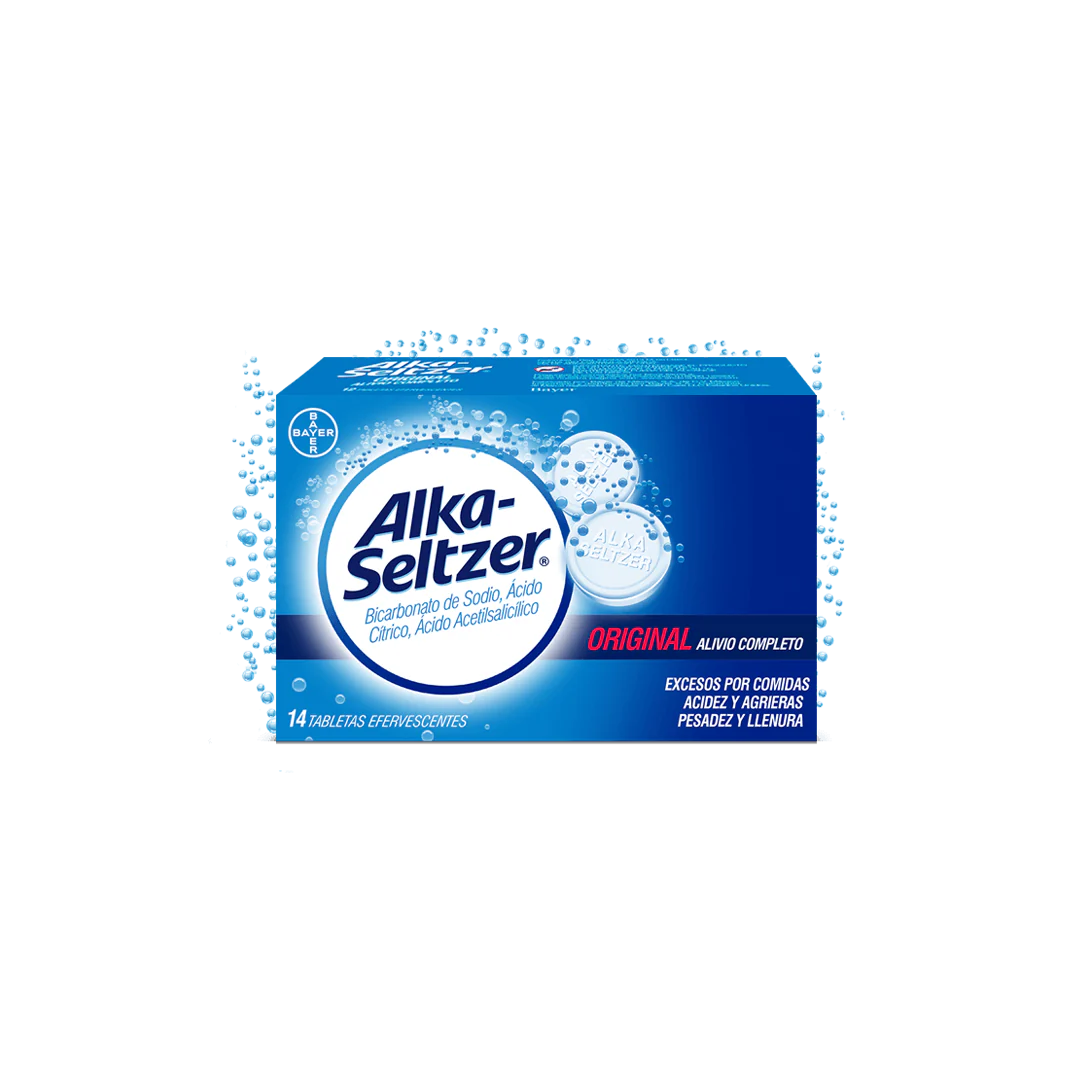 Alka seltzer acidez estomacal - 1 und.